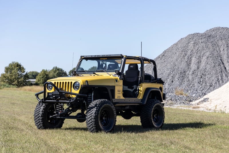 Rough Country - Steel Wheel/Black/17x9/8x6.5/5.10 Bore/-12mm - RC51-7865