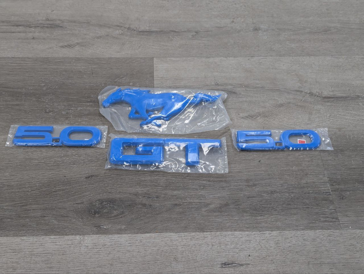 UPR - 15-19 Mustang GT Grabber Blue Emblem Package