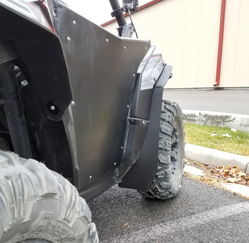 RokBlokz Polaris ACE 2014-2017 all models Mud Flaps / Fender Extensions, Front & Rear
