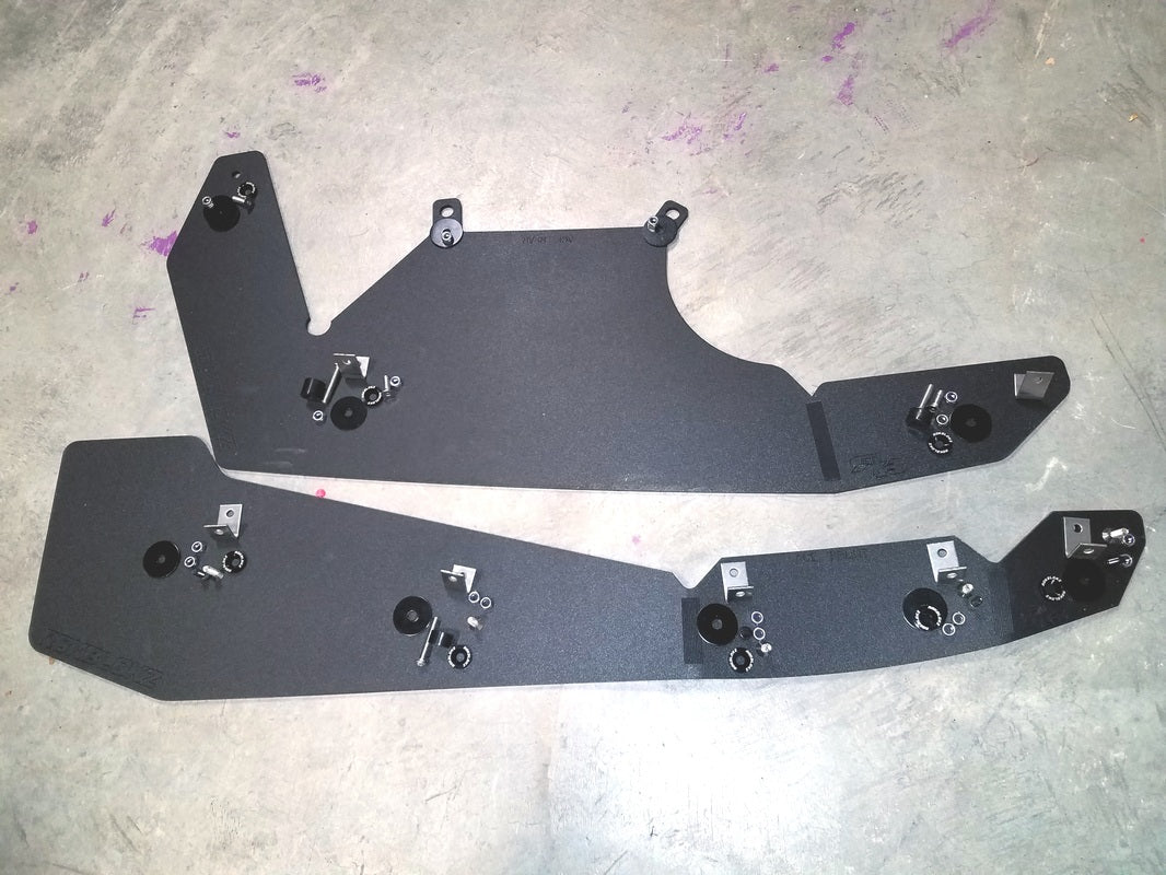 RokBlokz Polaris ACE 2014-2017 all models Mud Flaps / Fender Extensions, Front & Rear