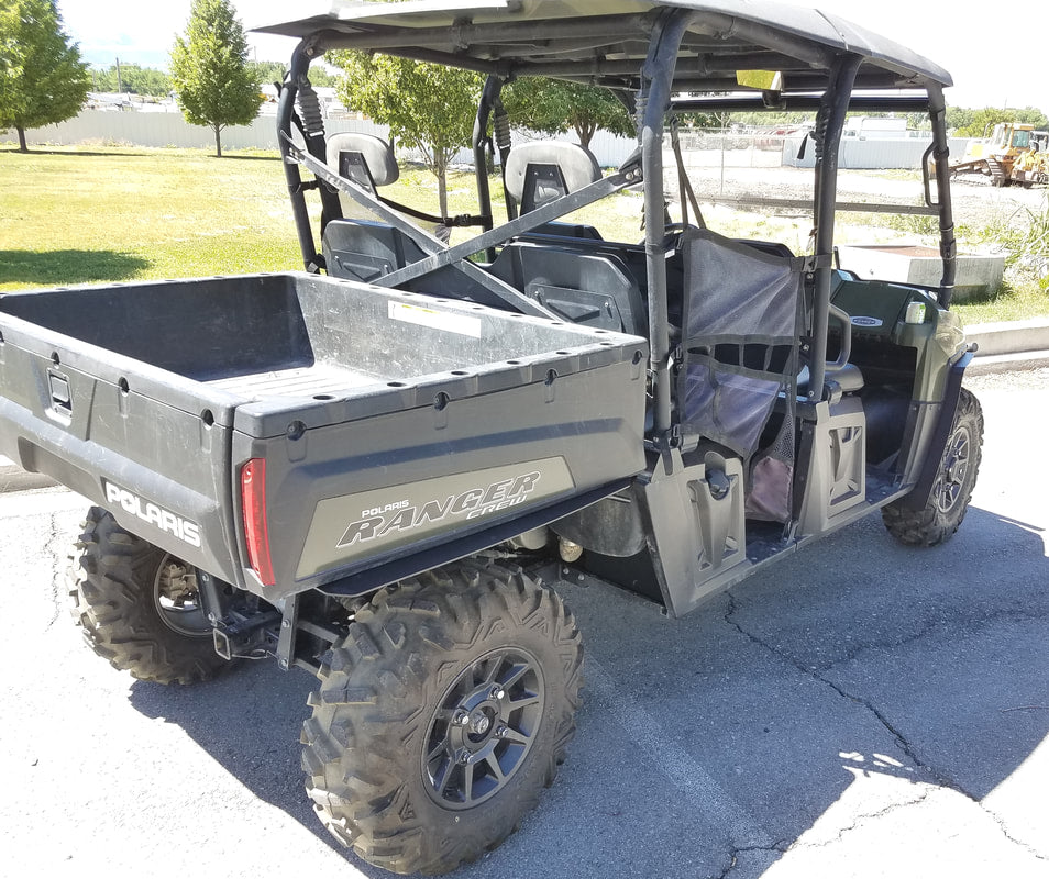 RokBlokz Polaris RANGER 08-14 Mud Flaps FRONT & REAR