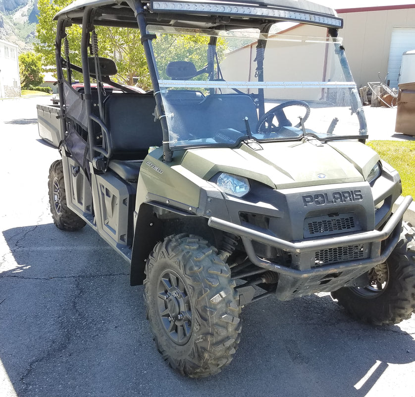 RokBlokz Polaris RANGER 08-14 Mud Flaps FRONT & REAR