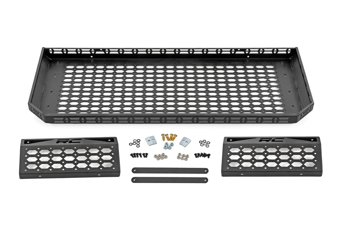 Rough Country - Bed Rack - Spare Tire Mount - Polaris Xpedition XP - 93197 by Rough Country - installed view