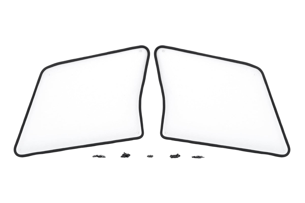 Rough Country - Bed Side Rear Windows - Scratch Resistant - Polaris XPEDITION ADV 5 - 93196 for 2024 Polaris Xpedition Adv 5 