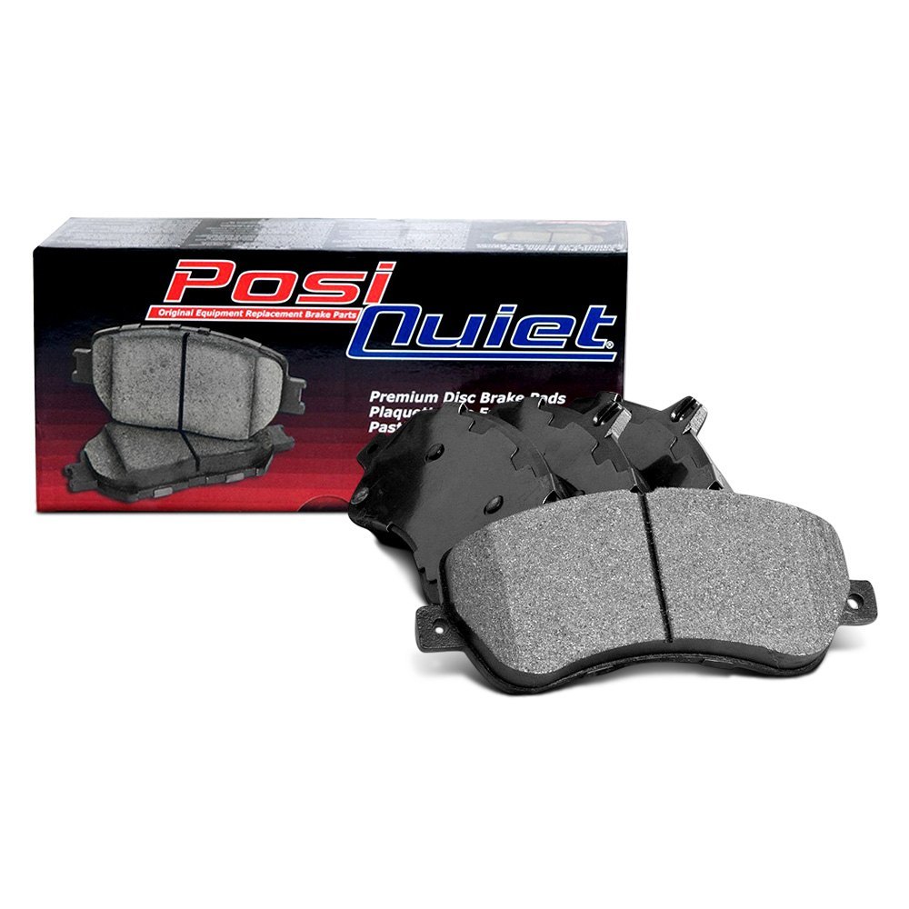 PosiQuiet 07-09 Mazdaspeed3 / 06-07 Mazdaspeed6 / 06-07 Mazda3 Rear Brake Pads - 104.10950