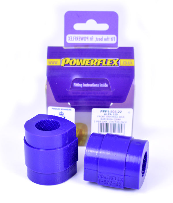 Powerflex - Alfa Romeo 159 / Brera 939 / Spider 939 Front Sway Bar Bushings - 22mm - PFF1-503-22