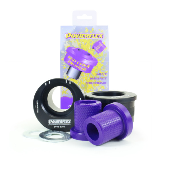 Powerflex - BMW E36 / E30 / Z3 / Z1 Front Lower Control Arm Rear Bushing - Aluminum Shell (Offset) - PFF5-5303