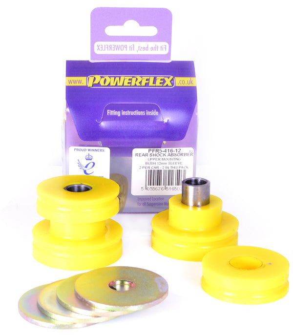 Powerflex - BMW E8X / E9X / X1 Rear Shock Mount - 12mm Bolt - PFR5-416-12