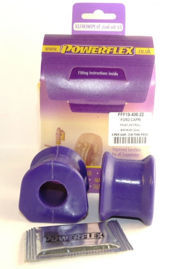 Powerflex - Ford Capri Front Sway Bar Bushings - 20mm - PFF19-406-20