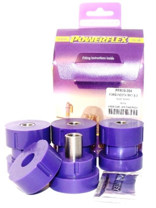 Powerflex - Ford Fiesta Mk1 & 2 All Types (1976-1989) Rear Tie Bar Bushings - PFR19-304