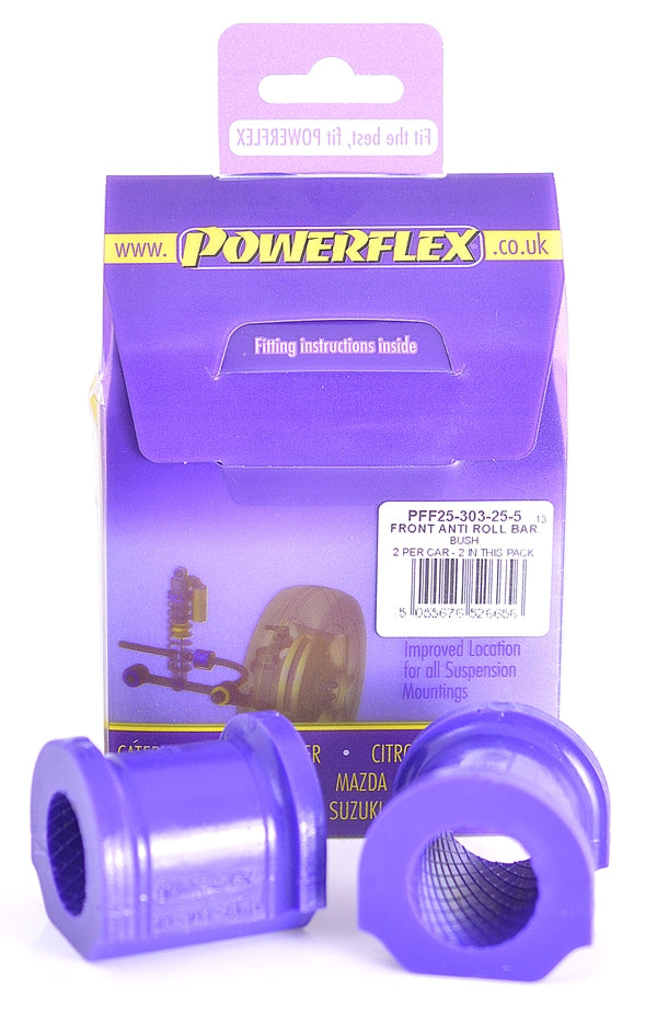 Powerflex - Honda Civic 7th Gen Front Sway Bar Bushings - 25.5 mm - PFF25-303-25.5