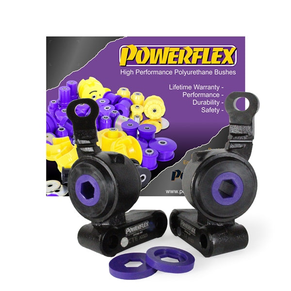 Powerflex - MINI R50/R52/R53 Gen 1 Front Control Arm - Rear Bushings with Brackets - PFF5K-101