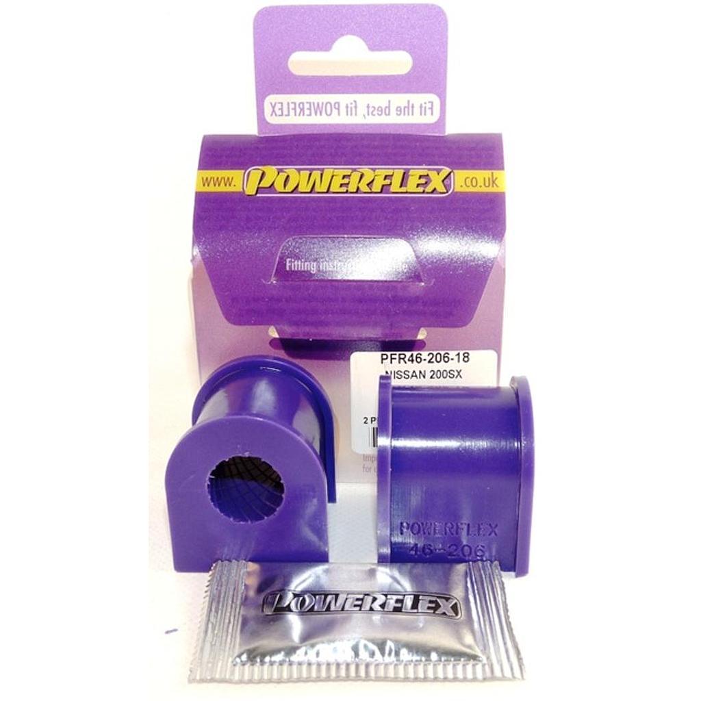 Powerflex - Nissan 240SX - S13 & S14 Rear Sway Bar Bushing - 18 mm - PFR46-206-18