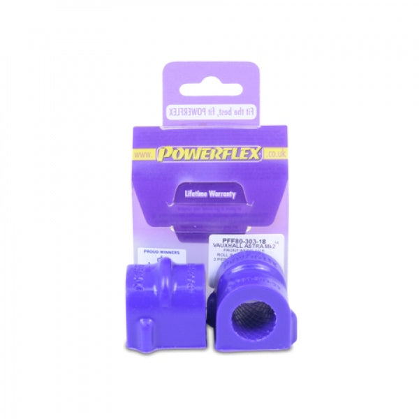Powerflex - Opel Manta B (1982 - 1988) Front Control Sway Bar Bushings - 18mm - PFF80-303-18