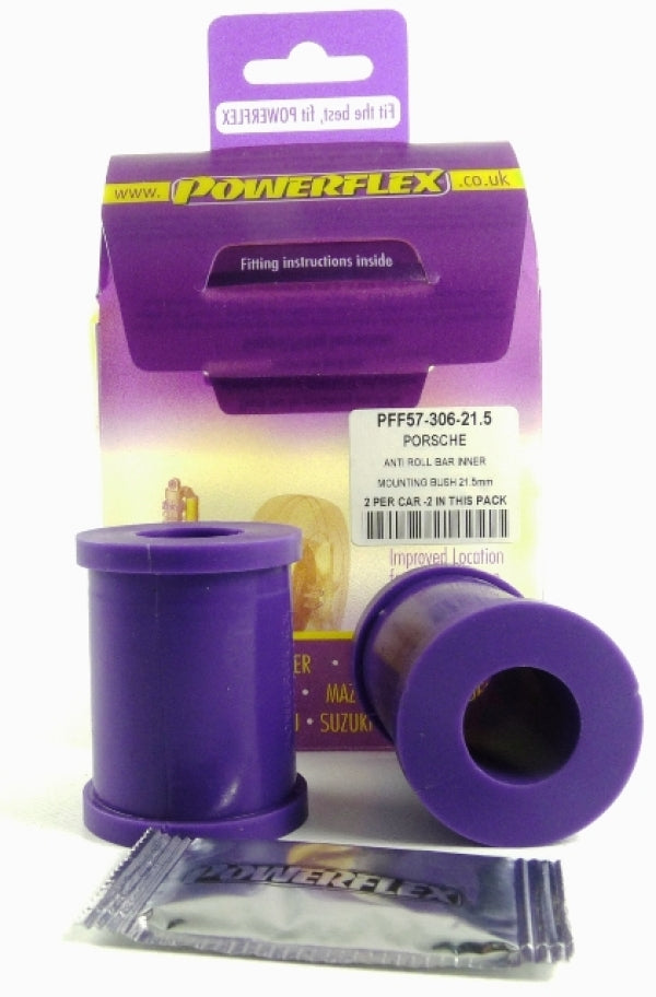 Powerflex - Porsche 924 and S (all years), 944 (82 - 85.5) Front Anti Roll Bar Bushing - 21.5mm - PFF57-306-21.5