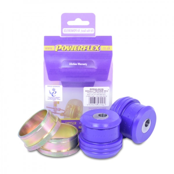 Powerflex - Renault / Nissan Front Arm Rear Bushing - Caster Adjustable & Anti-Lift - PFF60-502G