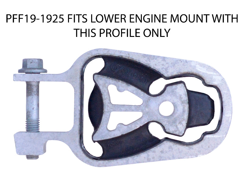 Powerflex - Volvo S60 / V60 / XC60 / V70 / XC70 / S80 Lower Engine Mount Insert - PFF19-1925