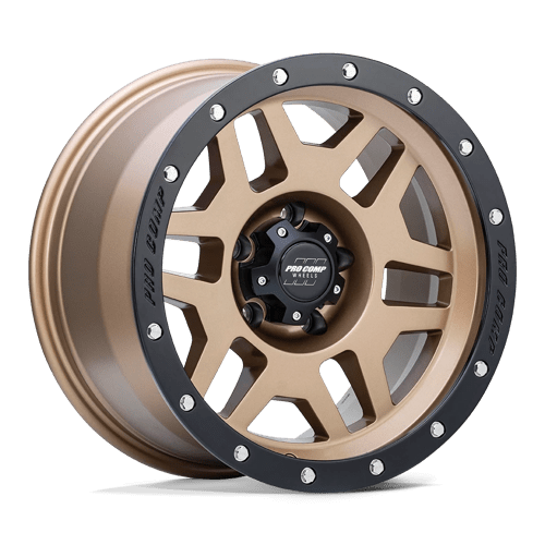 Pro Comp Alloys - Phaser 17X9 6X5.5 108 -6 M-brnz-blk