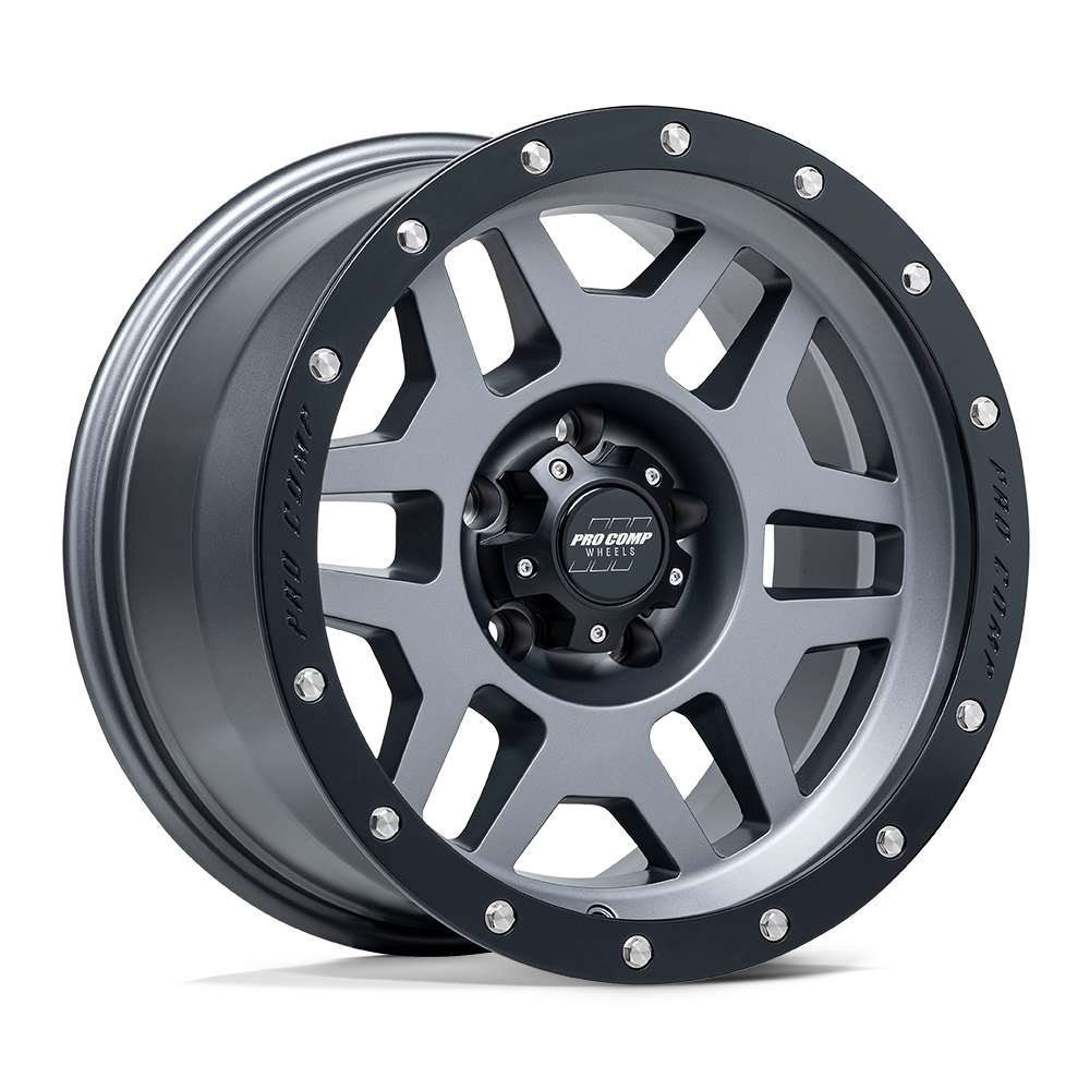 Pro Comp Alloys - Phaser 17X9 5X5 83 -6 M-grpht BLK