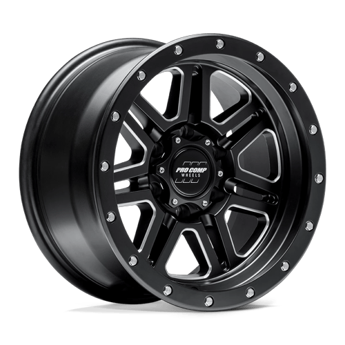 Pro Comp Alloys - Apex 17X9 6X5.5 108 -6 S-blk Mill