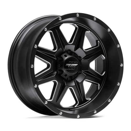 Pro Comp Alloys - Recon 20X10 6X5.5 108 -18 S-blk Mill
