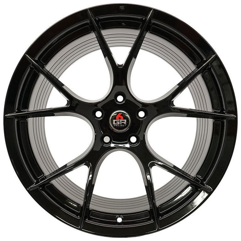 Project 6GR Ten Mustang S550/S650 Spun Forged for 2015-2025 Ford Mustang - front view