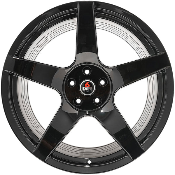 Project 6GR Five Ford Focus RS/ST Spun Forged Wheels for 2013-2018 Ford Focus ST - front view