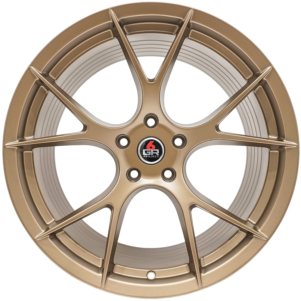 Project 6GR Ten Mustang S550/S650 Spun Forged for 2015-2025 Ford Mustang - rear view