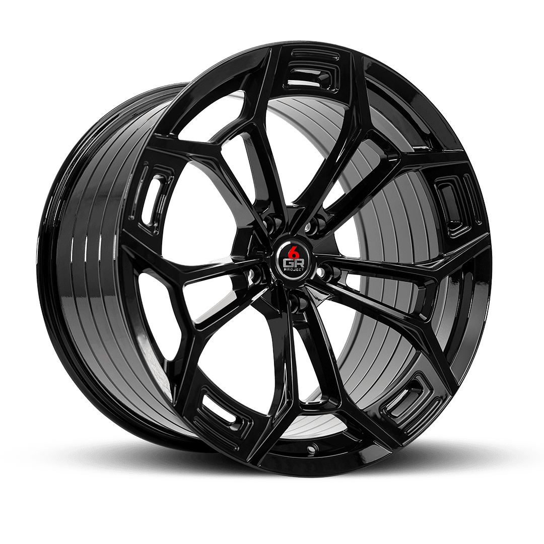 Project 6GR Ten-D Mustang R-Spec GT350 GT350R Spun Forged for 2015-2025 Ford Mustang - front view