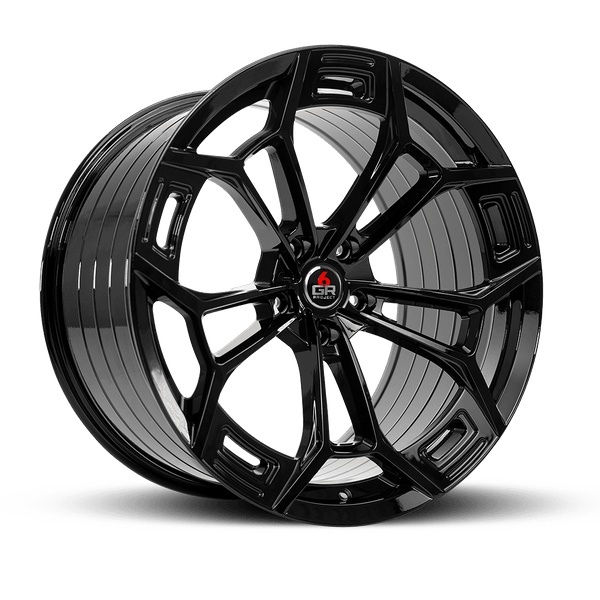 Project 6GR Ten-D Mustang R-Spec GT350 GT350R Spun Forged for 2015-2025 Ford Mustang - front view