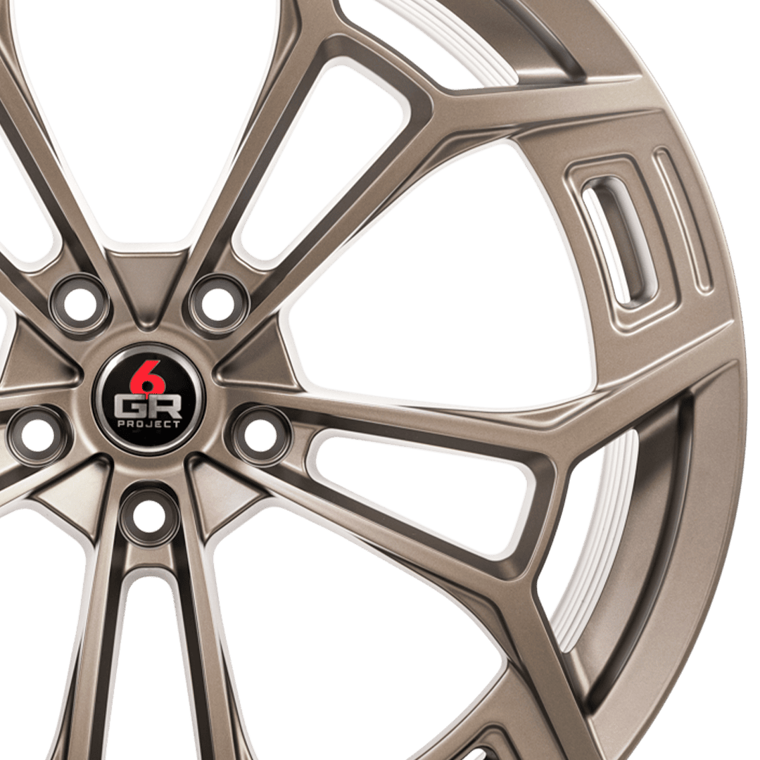 Project 6GR Ten-D Mustang R-Spec GT350 GT350R Spun Forged for 2015-2025 Ford Mustang - installed view