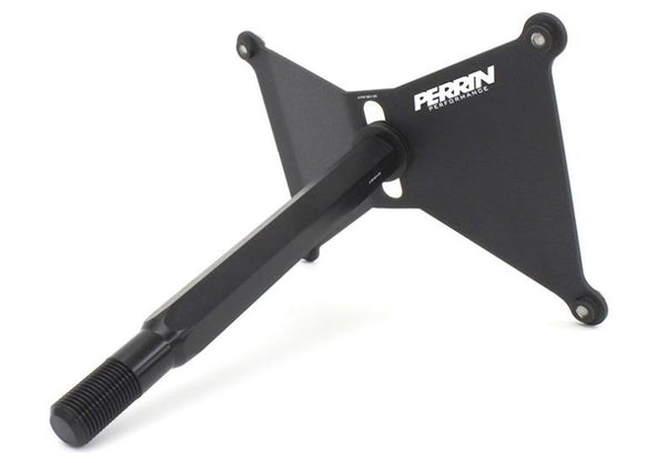 Perrin 08-14 Subaru WRX/STi / 08-11 Impreza License Plate Holder - PSP-BDY-201 for 2008-2021 Subaru WRX STI - front view