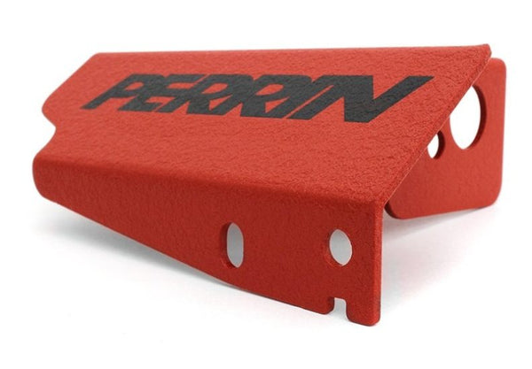 Perrin 07-21 STi Boost Control Solenoid Cover - Red - PSP-ENG-161RD for 2008-2021 Subaru WRX STI - front view
