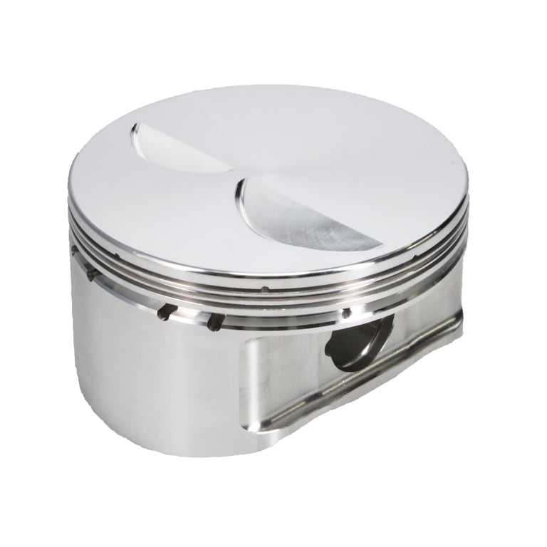 Manley Chevrolet Small Block Piston Set - 4.040in Bore 1.125in CH, -2.50 CC - 590240-8