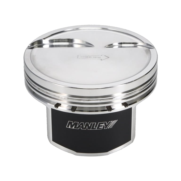 Manley Chevrolet LS Piston Set - 4.080in Bore 1.304in CH, -10.00 CC - 596180C-8