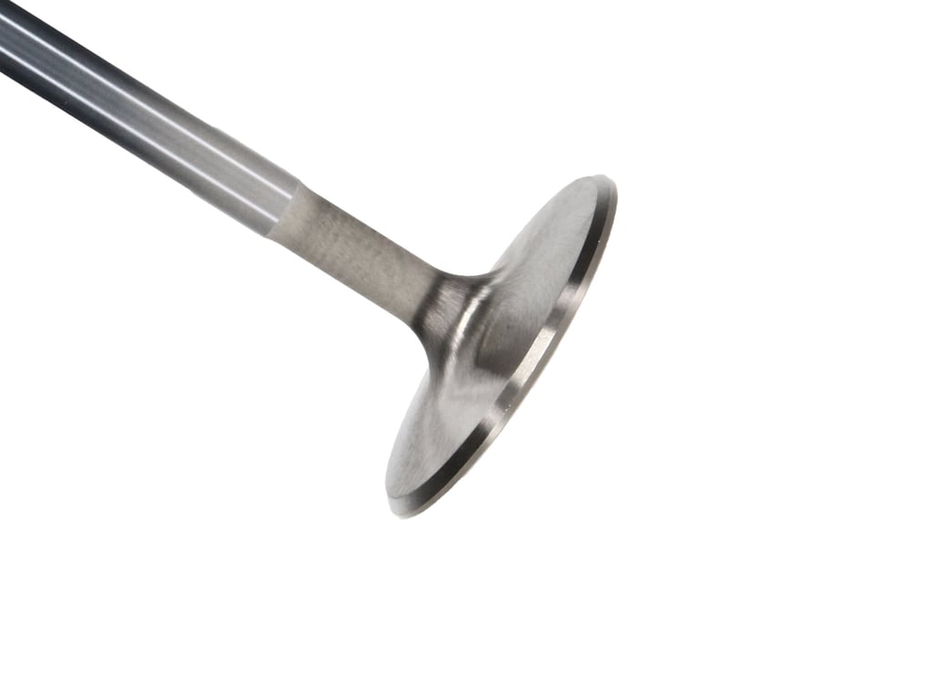 Manley Big Block Chevy Stock 3/8in Stem Diameter Race Flo Exhaust Valves (Set of 8) - 11517-8