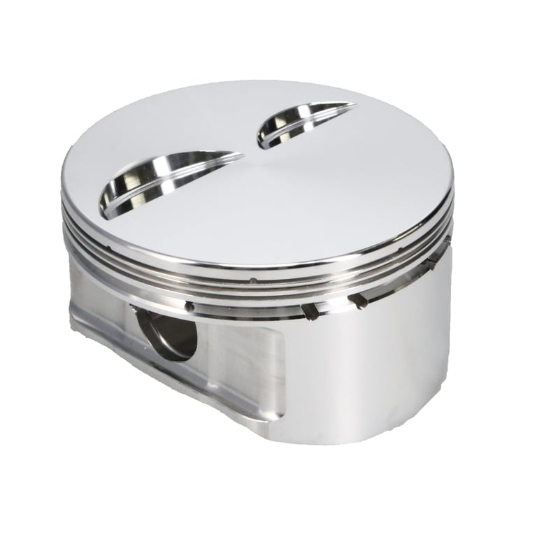 Manley Chevrolet Small Block Piston Set - 4.035in Bore 1.550in CH, -2.50 CC - 590035-8
