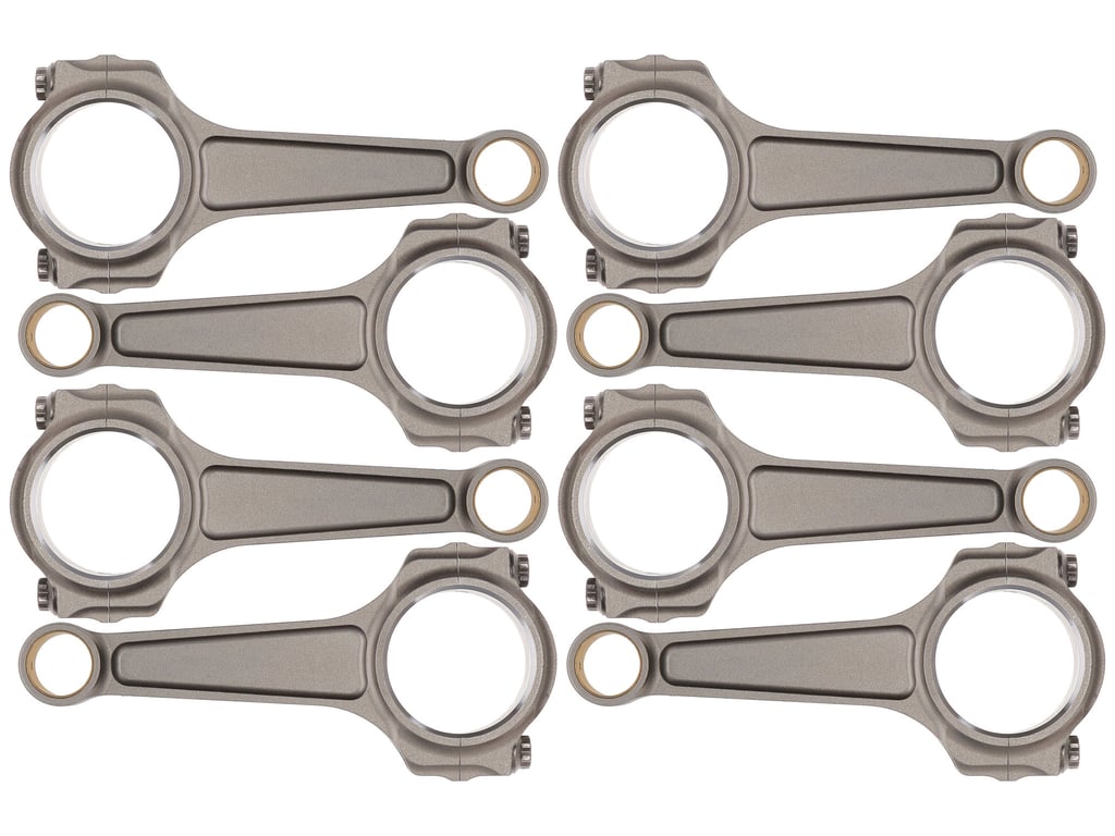 Manley Chevrolet Small Block Tour Lite I-Beam Connecting Rod Set - 6.000in Length - 14144-8