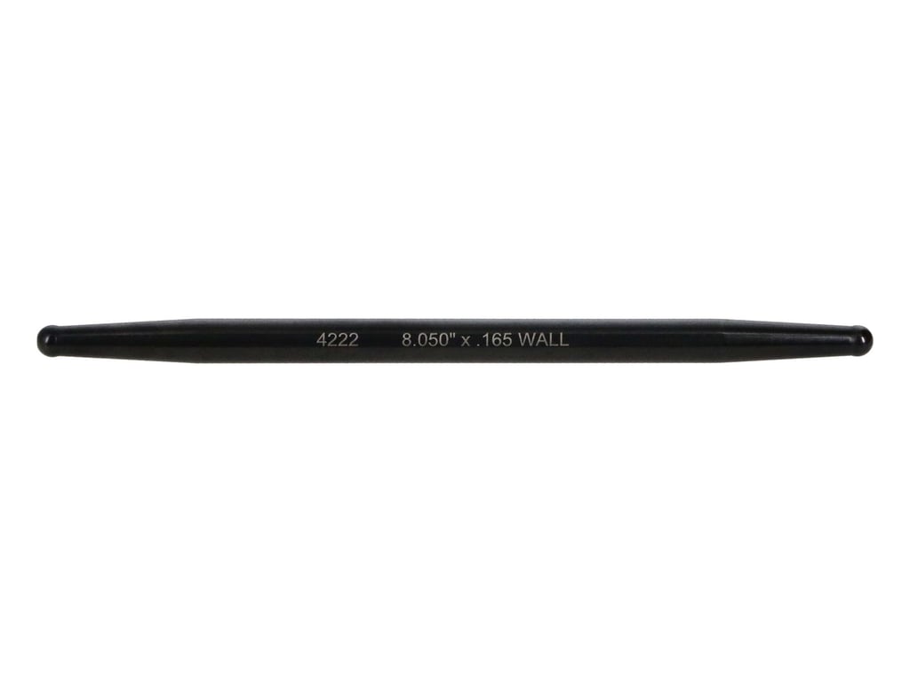Manley Push Rod - 7/16 Dia. - 10.325 Length - 0.165 Wall - 4130 Chrome Moly - Swedged End - Set of 8 - 25106-8