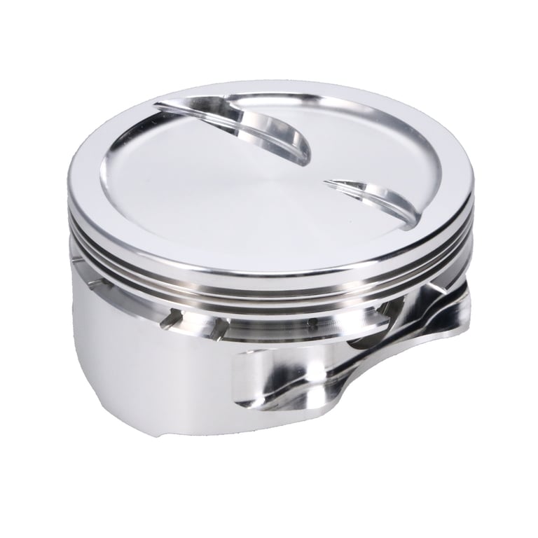 Manley Chevrolet Small Block Piston Set - 4.155in Bore 1.000in CH, 4.00 CC - 593830-8