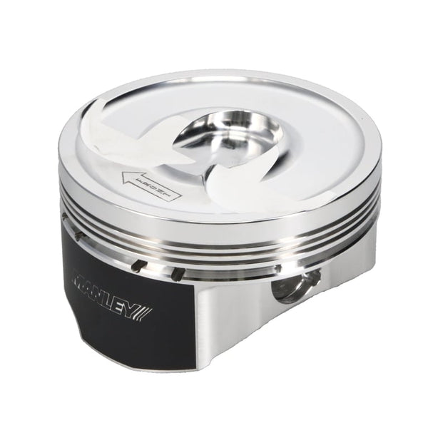 Manley Chevy LT1 Direct Injected Series 4.065in Bore -12 cc Dish Platinum Series Pistons - 560165C-8