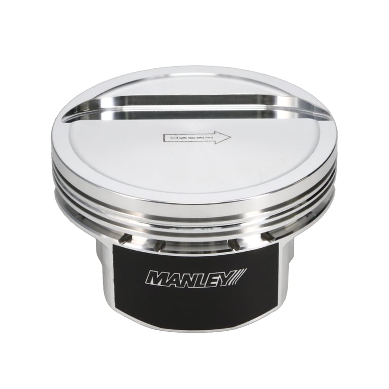 Manley Chevrolet LS Piston Set - 4.185in Bore 1.115in CH, -11.00 CC - 592460CE-8