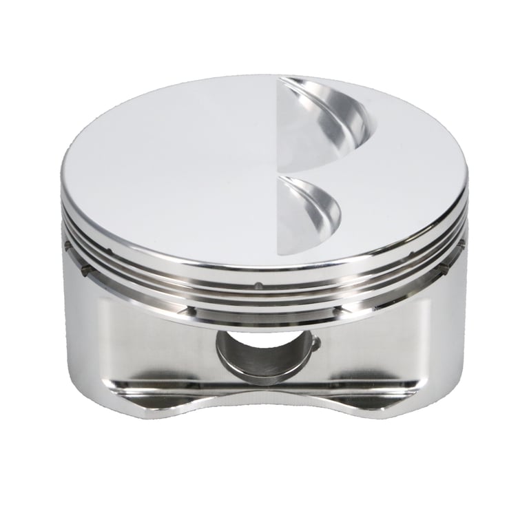 Manley Chevrolet Small Block Piston Set - 4.030in Bore 1.250in CH, -4.00 CC - 591630-8