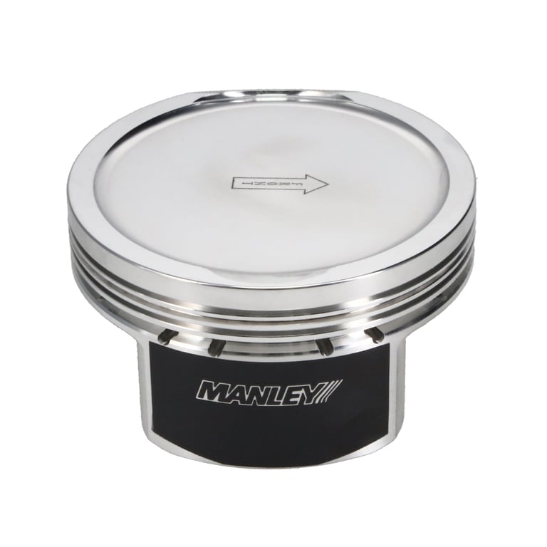 Manley Chrysler Hemi 6.4L +.005in Oversize/4.095in Bore -12.5cc Dish Extreme Duty Piston Set - 598905CE-8