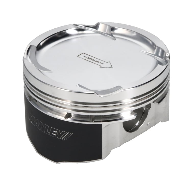 Manley 03-06 Mitsubishi Evo 8/9 4G63T 85.5mm +.5mm Oversized Bore 8.5/9.0:1 Dish Pistons w/ Rings - 617005C-4