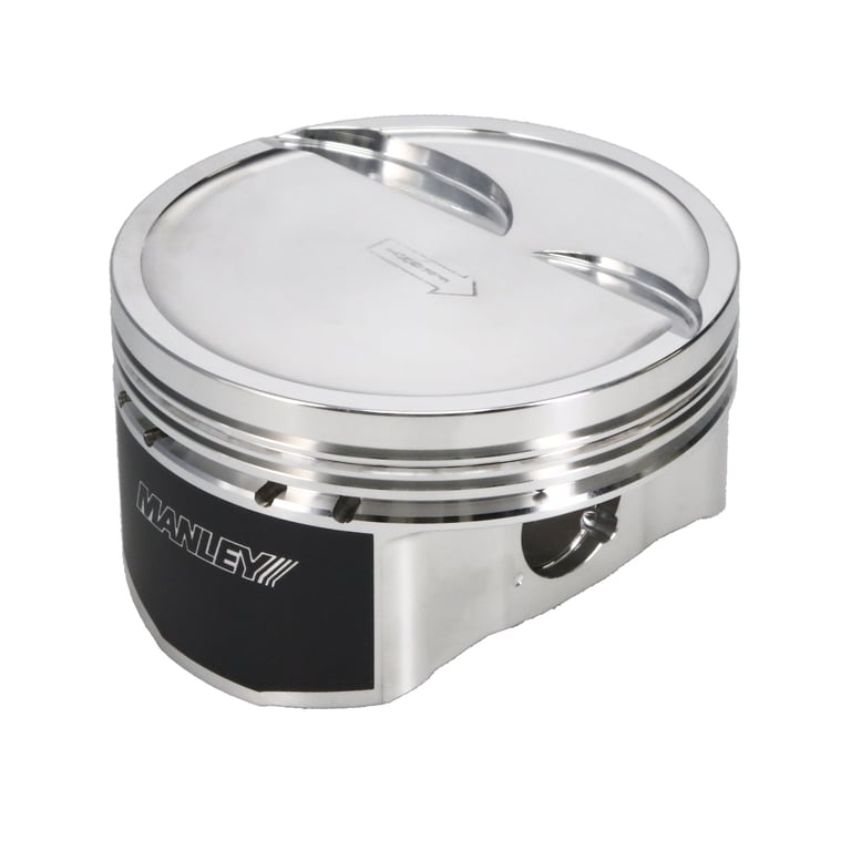 Manley Small Block Chevy LS Series 4.065n Bore - 1.304in CD - -10 cc Dish Platinum Series Pistons - 596165C-8