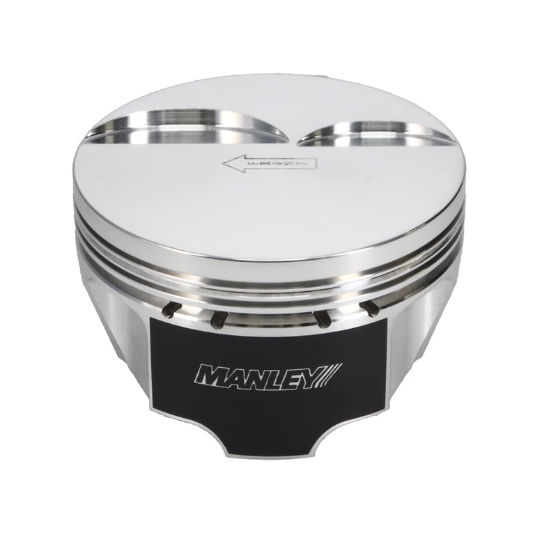 Manley Chevrolet LS Piston Set - 4.065in Bore 1.304in CH, -4.00 CC - 562565CE-8