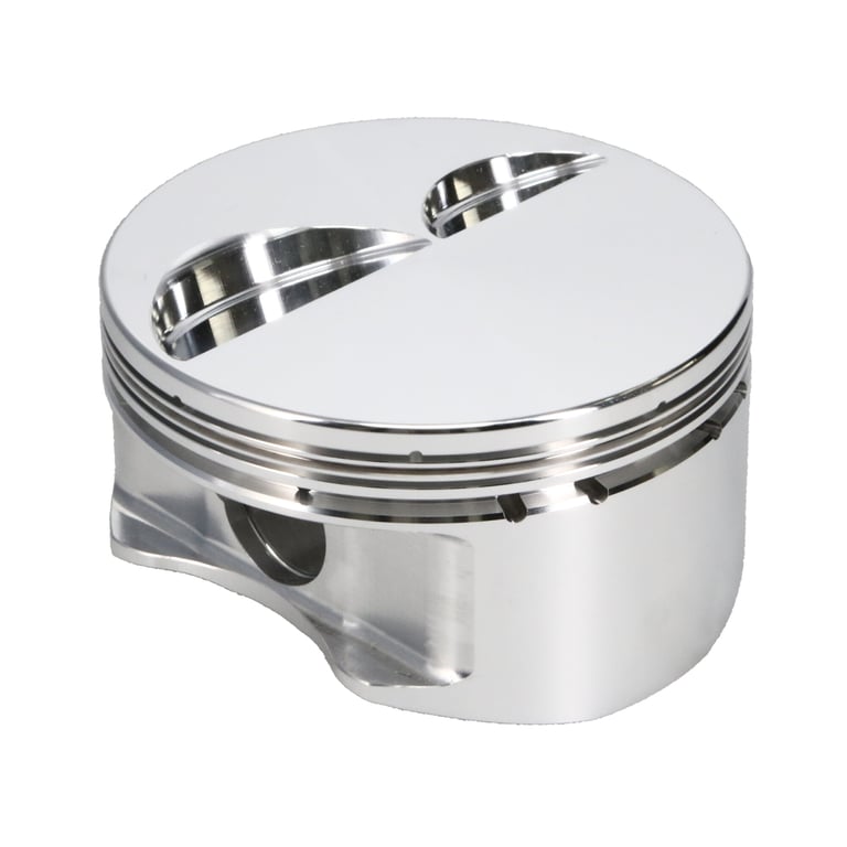 Manley Chevrolet Small Block Piston Set - 4.030in Bore 1.250in CH, -4.00 CC - 591630-8