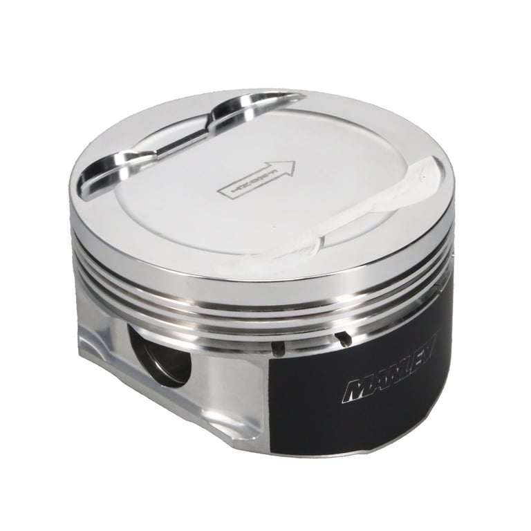 Manley Ford 3.7L Cyclone 3.770in Bore +2.0cc Coated Dome Platinum Series Pistons - 599610C-6