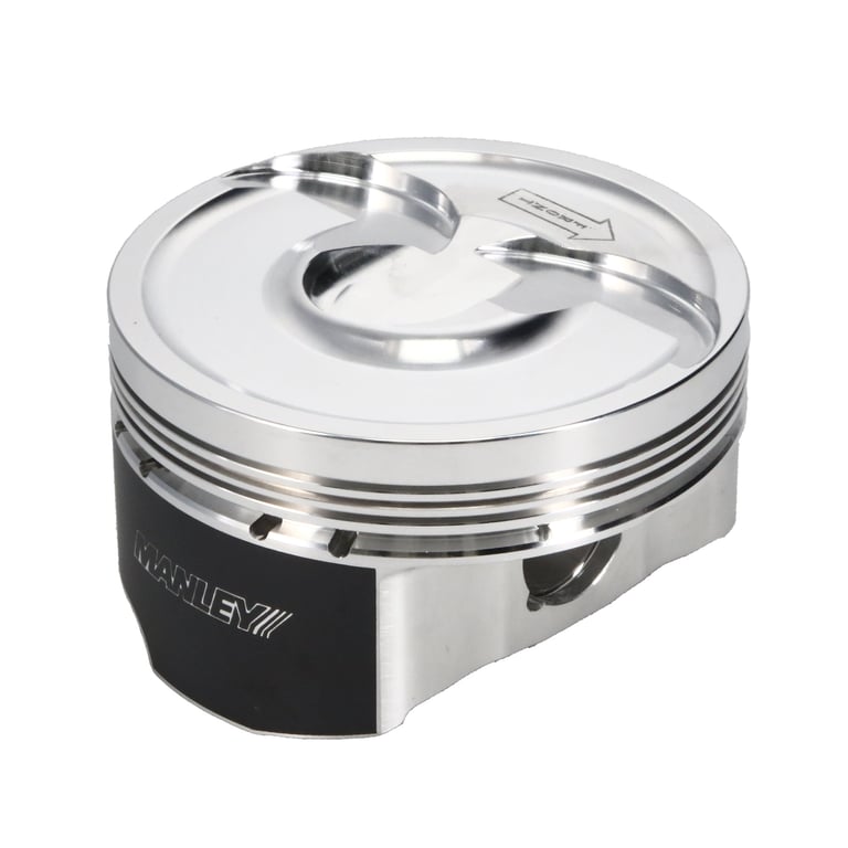 Manley Chevrolet LT1 Piston Set - 4.080in Bore 1.115in CH, -10.00 CC - 560280CE-8